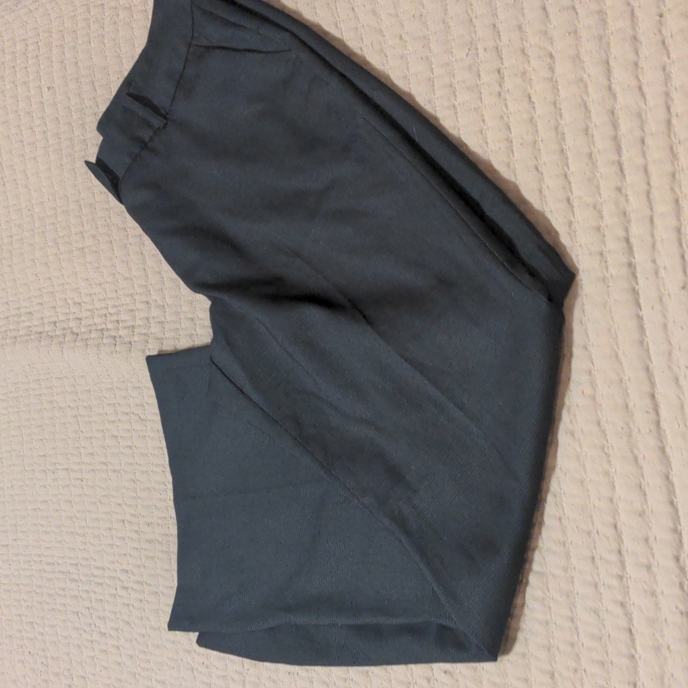 Navy and black women's dress pants